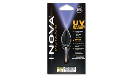 INOVA - Microlight - Schwarz - UV-LED - BB-UV
