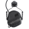 Earmor - M32H PLUS Kommunikations Headset für Helme - ARC Montage - Schwarz - M32H-BK/ARC (PLUS)