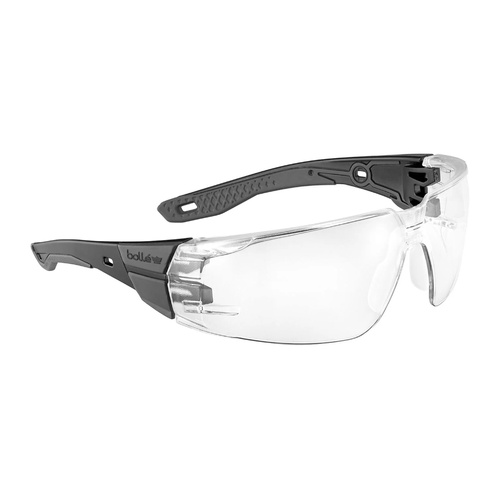 Bolle Safety - Schutzbrille RUSH+ 2.0 - EN ISO 16321-1 - Hydrophobes - HD - RUSPMN13E