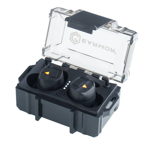 Earmor - Aktiver Gehörschützer M20T Pro - NRR 30 dB - Bluetooth 5.4 - Schwarz - M20TPRO-BK