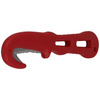 MAC Coltellerie - Rettungsmesser, ABS 48mm - TS01 RED