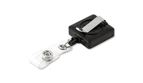 KEY-BAK - Retract-A-Badge ID Square mit Clip - 0200-137