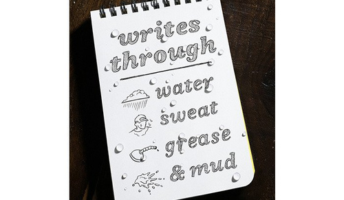 Rite in the Rain - All-Weather Belt-Clip Pen - 2 Stück - Blaze Orange - Nº OR91