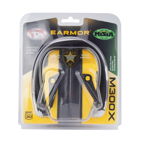 Earmor - Active Hearing Protectors M300X - Yellow - M300X-YE