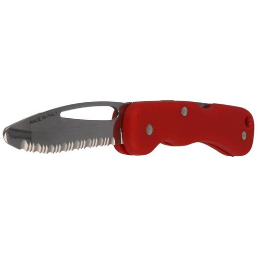 MAC Coltellarie - Faltblatt, 80mm - 697 RESCUE RED