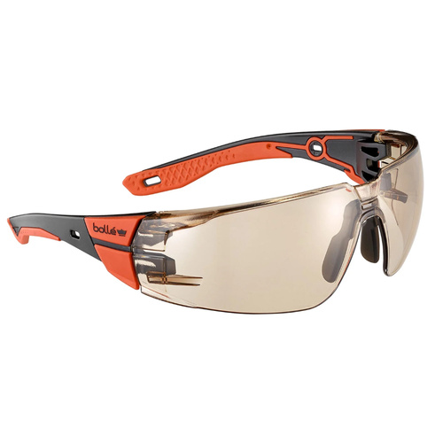 Bolle Safety - Schutzbrille RUSH+ 2.0 - EN ISO 16321-1 - Platinum - Copper - RUSPMN31E