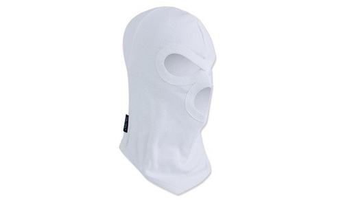 Mil-Tec - Balaclava - 3 Holes - Cotton - White - 12109007