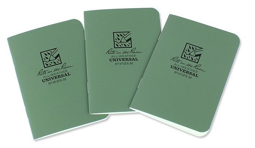 Rite in the Rain - All-Weather Notebook - 3 1/4x4 5/8'' -971FX-M-Olive