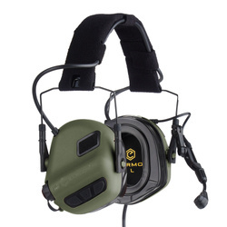 Earmor - Aktywne ochronniki słuchu M32 PLUS - Foliage Green - M32-FG (PLUS)