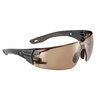 Bolle Safety - Okulary ochronne RUSH+ 2.0 - EN ISO 16321-1 - Platinum - Brązowy - RUSPMN50E