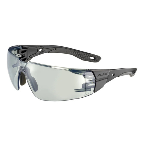 Bolle Safety - Okulary ochronne RUSH+ 2.0 - EN ISO 16321-1 - Platinum - Welding 1.7 Grey - RUSPMN80E