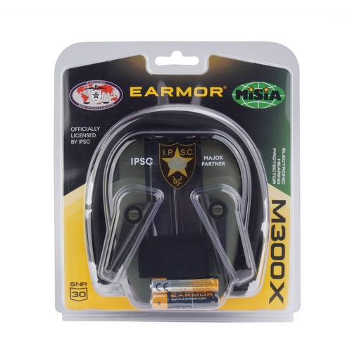 Earmor - Active Hearing Protectors M300X - Foliage Green - M300X-FG 