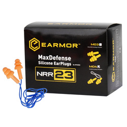 Earmor - MaxDefense Silicone EarPlugs - 100 Pcs. - M04