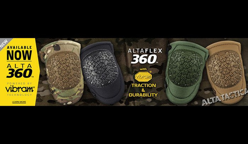 ALTA - FLEX 360 Vibram Cap Knee Pads - Coyote Brown - 50433.14