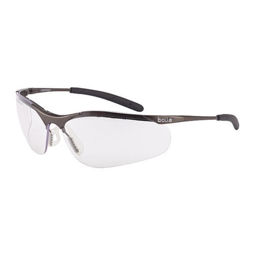 Bolle Safety - Safety Glasses - CONTOUR Metal - Clear - CONTMPSI