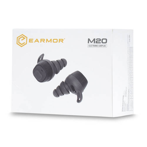 Earmor - Electronic Earplug M20 - Black - M20-BK