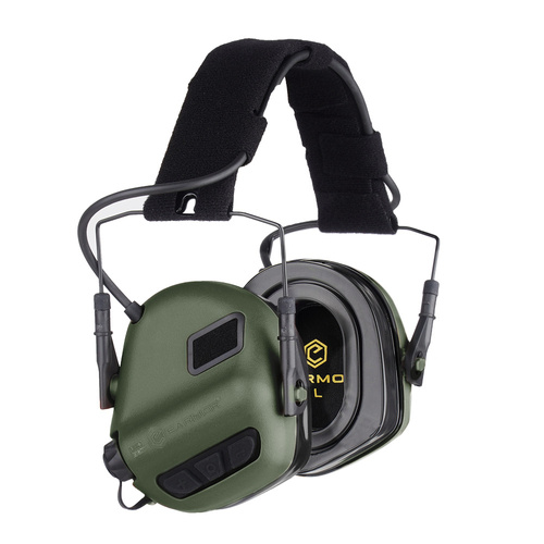 Earmor - Hearing Protection Earmuff with AUX Input M31 - Foliage Green - M31-FG