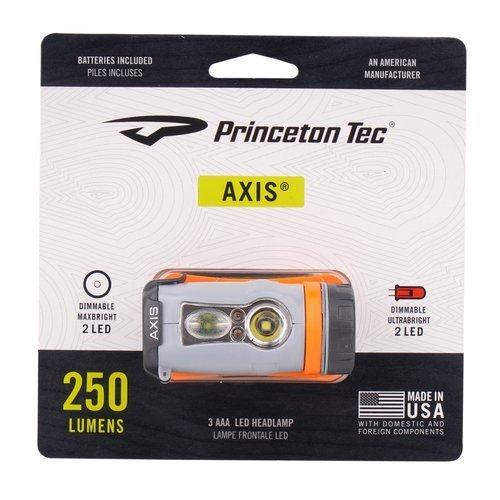 Princeton Tec - Headlamp AXIS - Orange - AX-OR