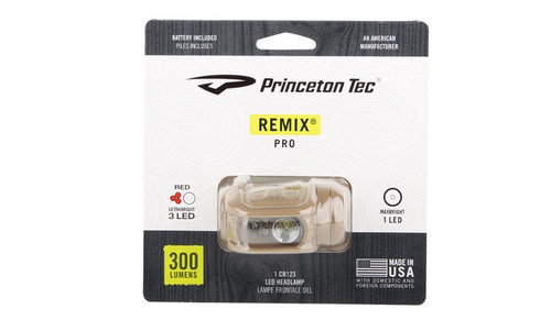 Princeton Tec - Headlamp REMIX PRO - TAN / MultiCam - RMX300PRO