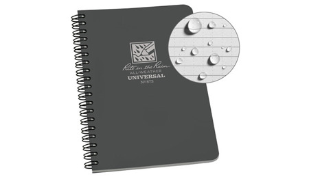 Rite in the Rain - All-Weather Notebook - 4 5/8 x 7'' - 873 - Gray
