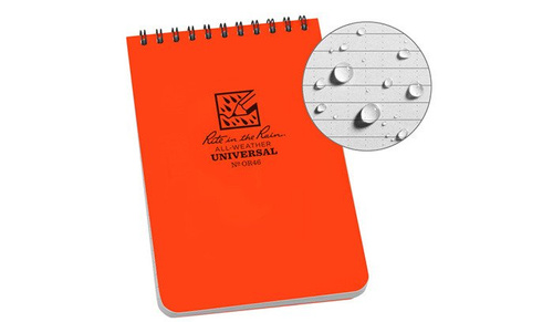 Rite in the Rain - All-Weather Notebook - 4 x 6'' - OR46 - Orange