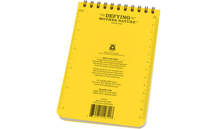 Rite in the Rain - All-Weather Notebook - 4x6'' - 146 - Yellow