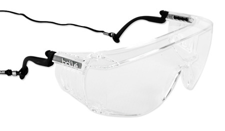 Bolle Safety - Okulary ochronne SQUALE OTG - Przezroczysty - SQUPSI