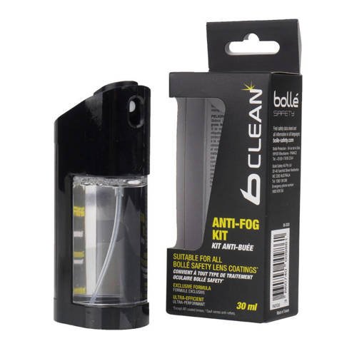 Bolle - Zestaw Anti-Fog B-Clean B200 ze ściereczką z mikrofibry - 30 ml - PACF030